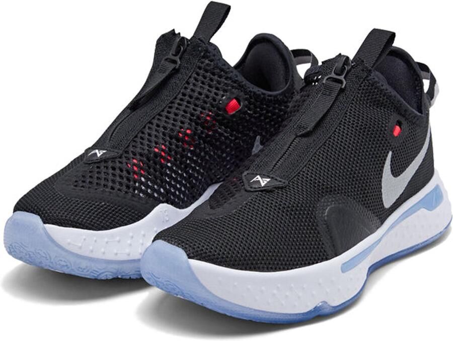 Nike PG 4 Sneakers Black White-Light Smoke Grey Zwart Wit PG Basketbal Heren