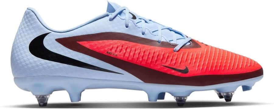 Nike Phantom 6 Low Academy SG Pro AC Voetbalschoenen Royal Tint Bright Crimson