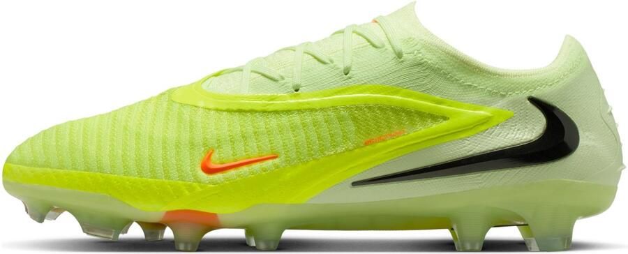 Nike Phantom 6 Low Elite FG Sportschoenen Max Voltage Pack (Hyper Crimson Black Limelight) Oranje Groen Phantom Voetbal Unisex