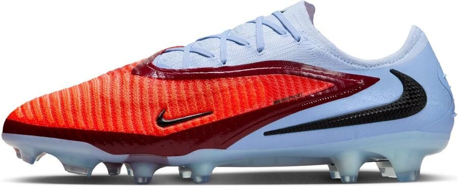 Nike Phantom 6 Low Elite FG Voetbalschoenen Scary Good Pack Royal Tint Bright Crimson Blauw Rood Phantom Voetbal Unisex