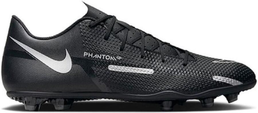 Nike Phantom GT2 Club MG Voetbalschoen(meerdere ondergronden) Black Dark Grey Metallic Silver - Foto 3