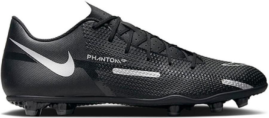 Nike Phantom GT2 Club MG Voetbalschoen(meerdere ondergronden) Black Dark Grey Metallic Silver - Foto 3