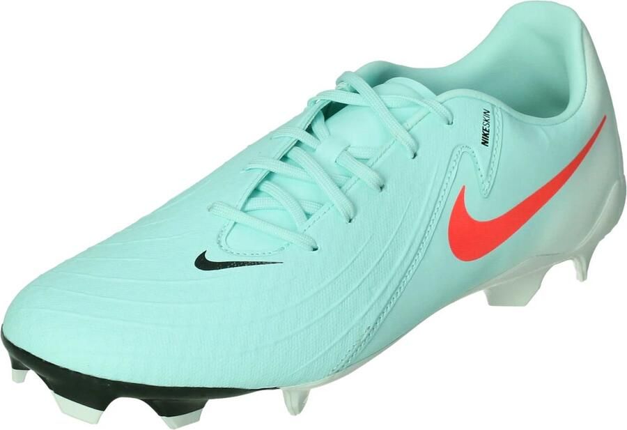 Nike Phantom GX 2 Academy Voetbalschoenen Mint Off Noir Atomic Red Zwart Rood Phantom Voetbal Unisex