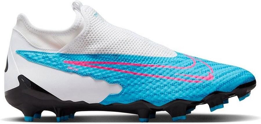 Nike Phantom GX Academy MG Voetbalschoenen Baltic Blue Wit Laser Blue Pink Blast Blauw Wit Phantom Voetbal Unisex - Foto 2