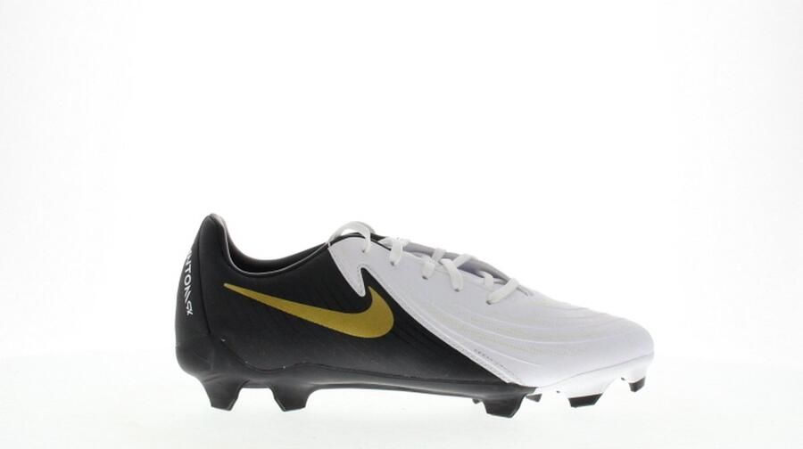 Nike Phantom GX 2 Academy Low-top FG White Metallic Gold Coin Black - Foto 2