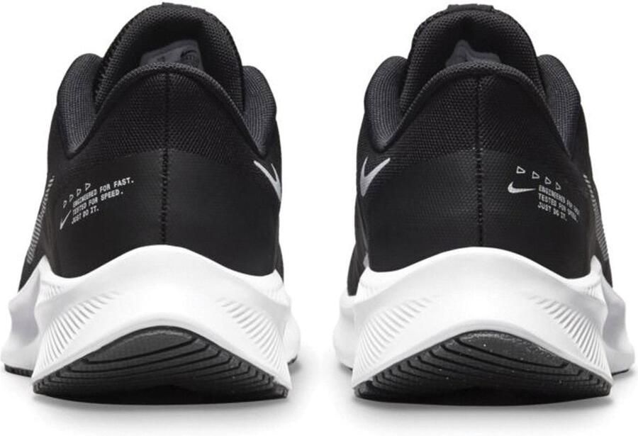 Nike Quest 4 Hardloopschoenen voor dames(straat) Black Dark Smoke Grey White Dames - Foto 5