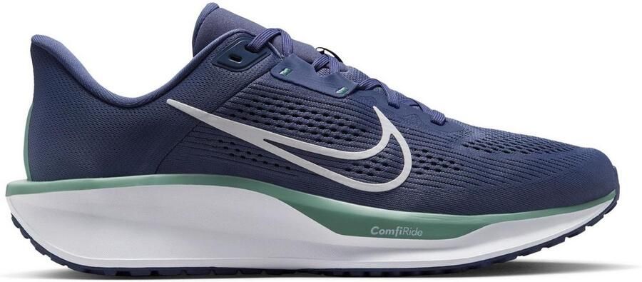 Nike Quest 6 Hardloop schoen Wit Groen Paars Doos zonder Deksel