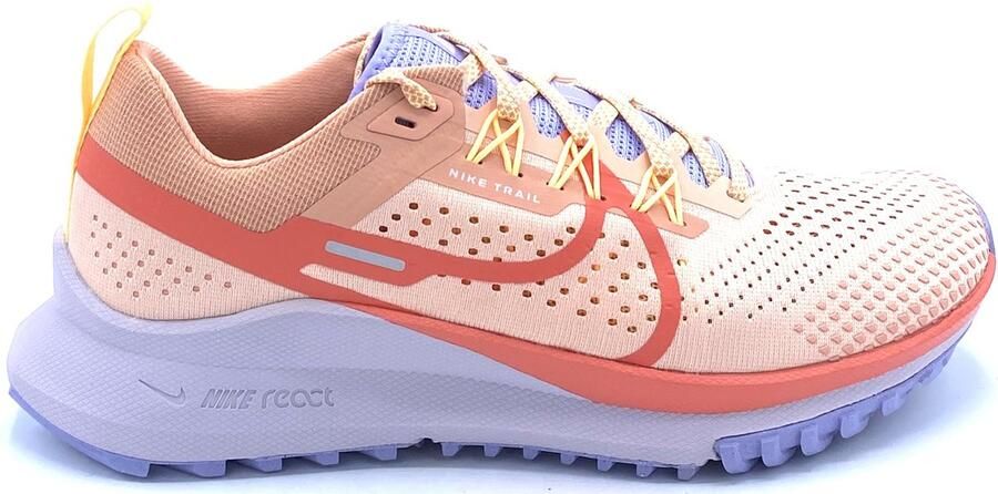 Nike Trail Chaussures de running React Pegasus 4 maille respirante