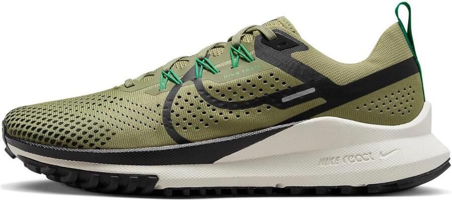 Nike React Pegasus Trail 4 Trailschoenen Heren Neutral Olive Light Bone FJ4733