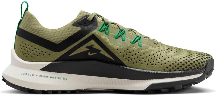 Nike React Pegasus Trail 4 Trailrunning schoenen Neutral Olive Light Bone Groen Beige React Running