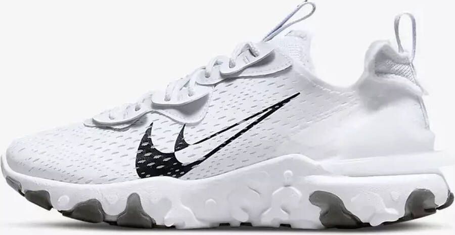 Nike React Vision Wit Zwart Sneakers Unisex Doos Zonder Deksel