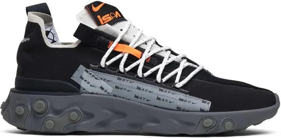 Nike React WR ISPA Sneaker Zwart Grijs Unisex