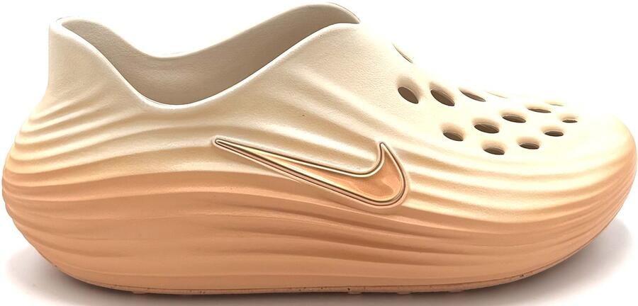 Nike ReactX Rejuven8 Slippers- Beige Roze