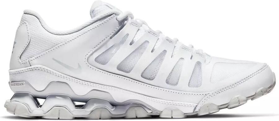 Nike REAX 8 TR Mesh Heren Sneakers Sportschoenen Schoenen Wit 621716 - Foto 4