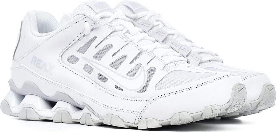 Nike REAX 8 TR Mesh Heren Sneakers Sportschoenen Schoenen Wit 621716 - Foto 3