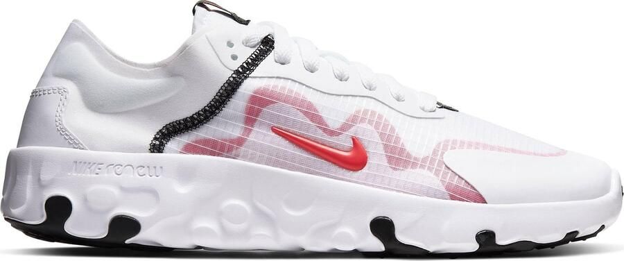 Nike Renew Lucent Heren Sneakers White Track Red-Black