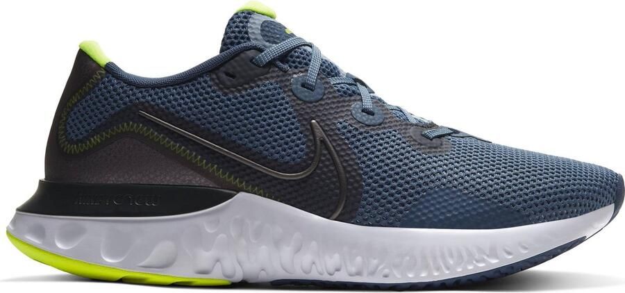 Nike Renew Run Heren Sportschoenen Diffused Blue Mtlc Dark Grey