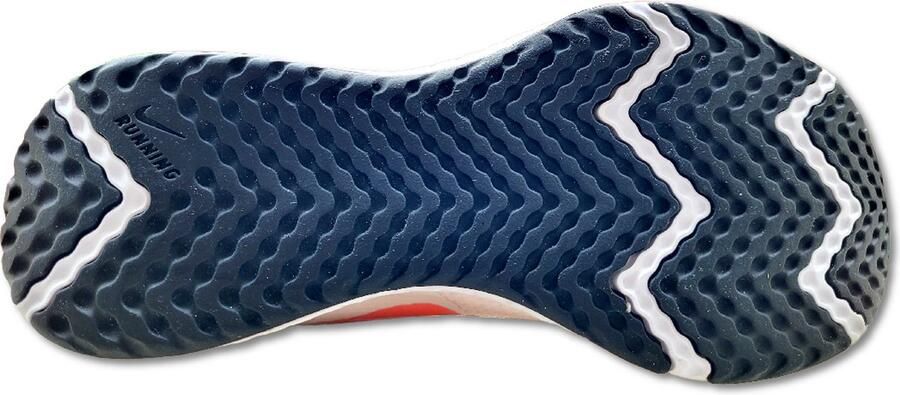 Nike Revolution 5 hardloopschoenen lichtroze oranje zwart - Foto 2