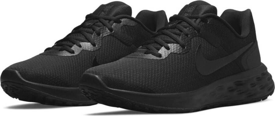Nike Revolution 6N Sneakers Veelzijdig Comfort en Flexibele Demping Zwart Heren - Foto 5