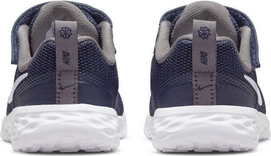 Nike Revolution 6 NN TDV Kinderschoenen Midnight Navy White Flat Pewter Kinderen - Foto 10