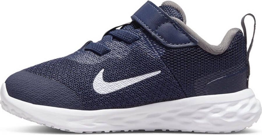 Nike Revolution 6 NN TDV Kinderschoenen Midnight Navy White Flat Pewter Kinderen - Foto 12