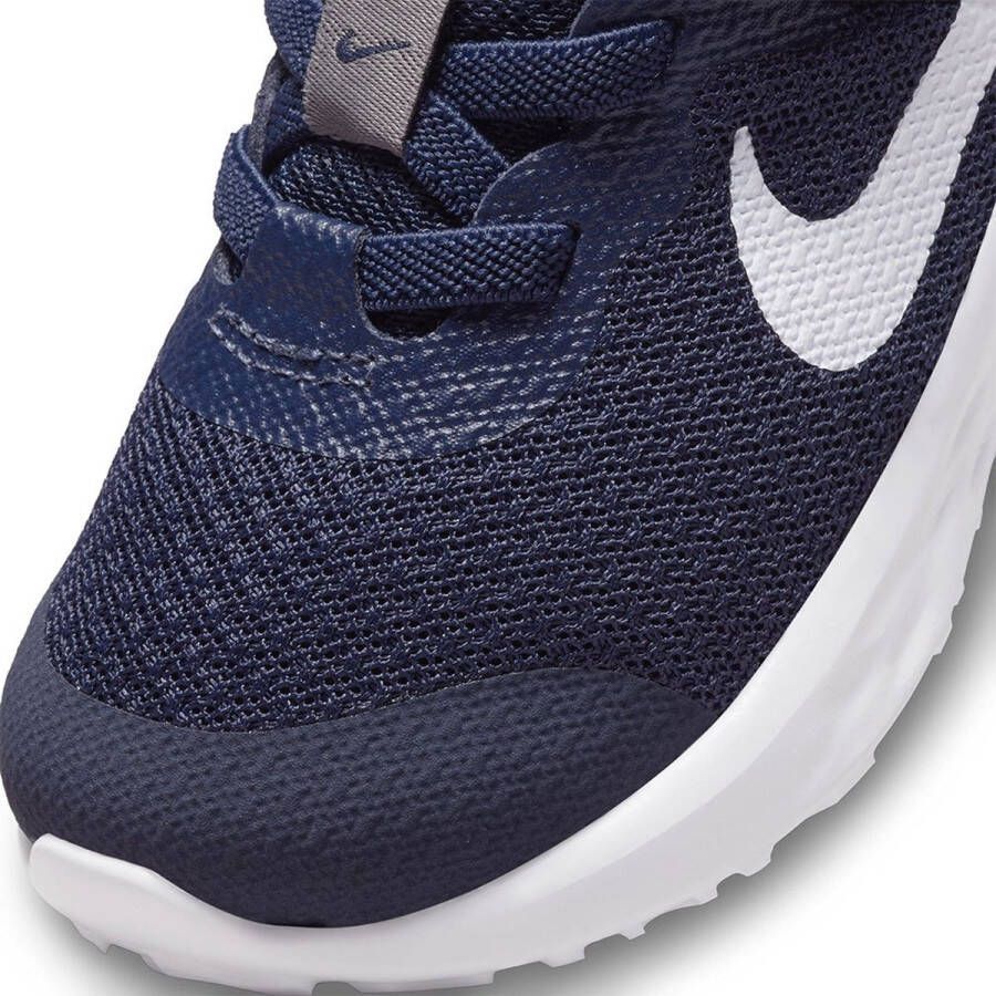 Nike Revolution 6 NN TDV Kinderschoenen Midnight Navy White Flat Pewter Kinderen - Foto 3
