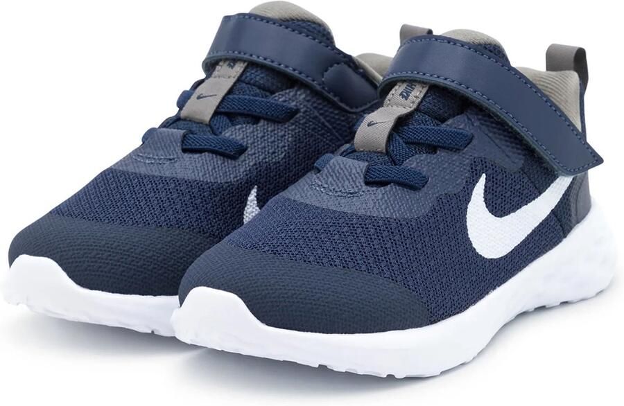 Nike Revolution 6 NN sneakers donkerblauw wit zilver - Foto 2