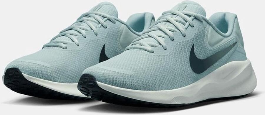 Nike Revolution 7 Hardloopschoenen Groen Grijs Man