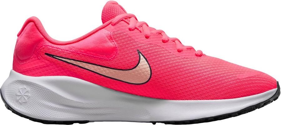 Nike Revolution 7 Hardloopschoenen Hot Punch Crimson Tint Roze Rood Running Comfort