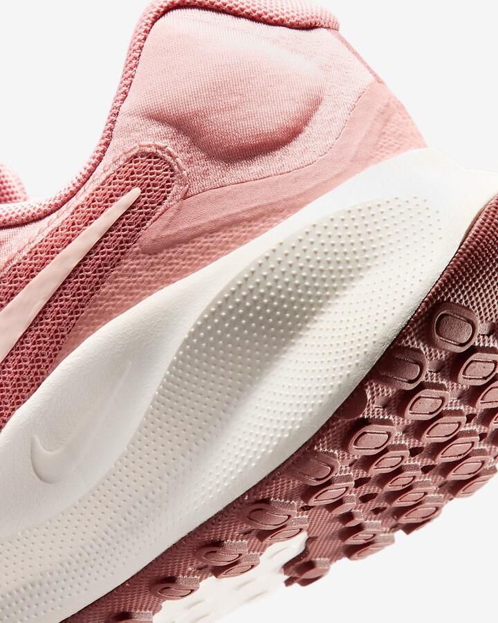 Nike Revolution 7 Hardloopschoenen Red Stardust Washed Coral Pale Ivory Red Sepia Rood Grijs Revolution Hardlopen Dames
