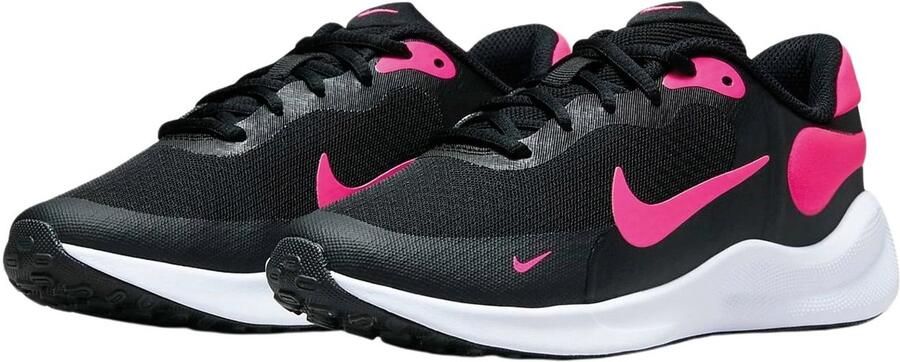 Nike Hardloopschoenen voor kids Revolution 7 Black White Hyper Pink- Dames Black White Hyper Pink