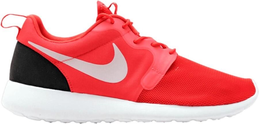 Nike Roshe Run Hyperfuse Sneakers Light Crimson Pure Platinum-Black Pine-Laser Crimson Rood Grijs Groen Roshe Lifestyle Heren Sneakers voor Mannen