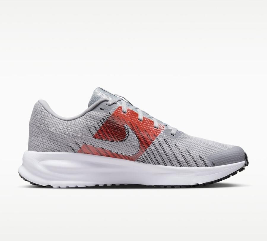 Nike Run Defy Hardloopschoen Grijs Rood Heren - Foto 2