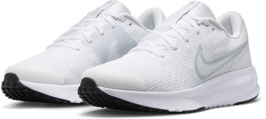 NIKE Loopschoen 'Run Defy' lichtgrijs wit
