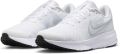 NIKE Loopschoen 'Run Defy' lichtgrijs wit - Wit