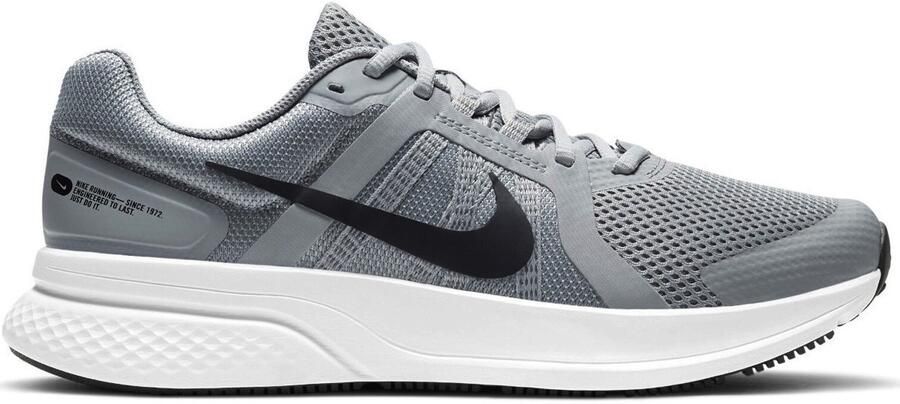 Nike Run Swift 2 Grijs Wit Hardloop Sportschoenen Unisex Doos Zonder Deksel