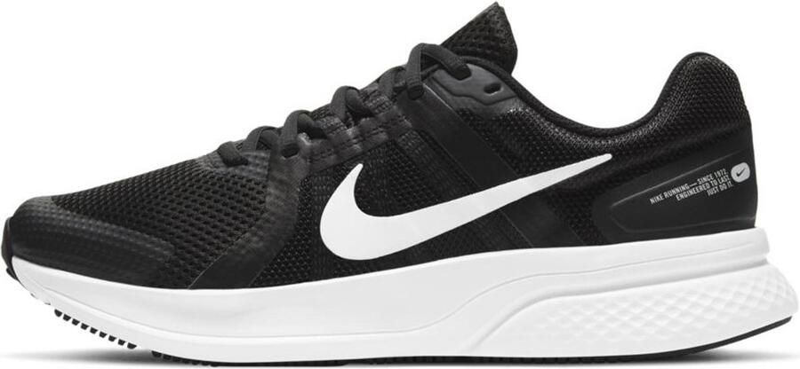 Nike Run Swift 2 Mannen Sportschoenen Black White-Dk Smoke Grey - Foto 7