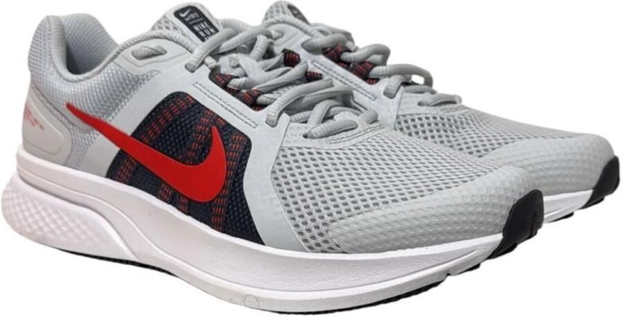 Nike Run Swift 2 Hardloopschoenen Pure Platinum Chile Red Paars Rood Running Comfort