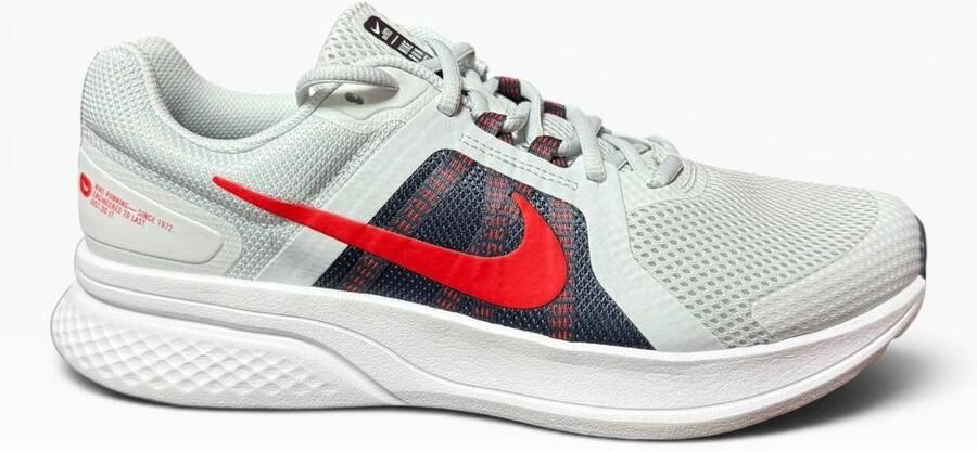 Nike Run Swift 2 Hardloopschoenen Pure Platinum Chile Red Paars Rood Running Comfort - Foto 2