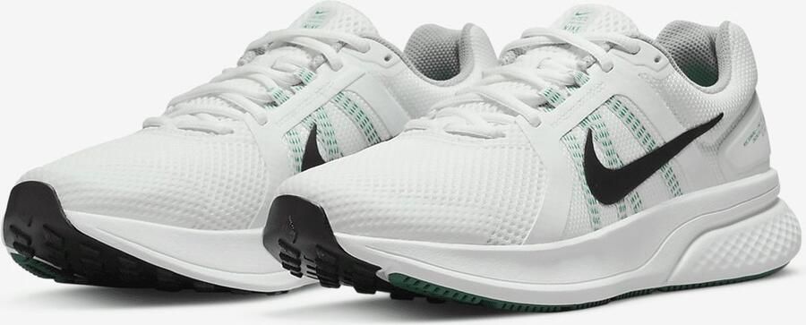 Nike Run Swift Heren Sportschoenen Wit Groen