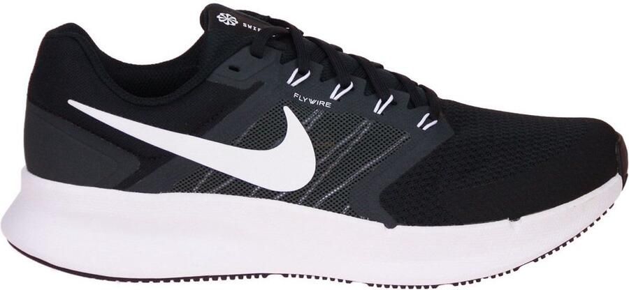 Nike run swift 3 hardloopschoenen zwart wit heren - Foto 3