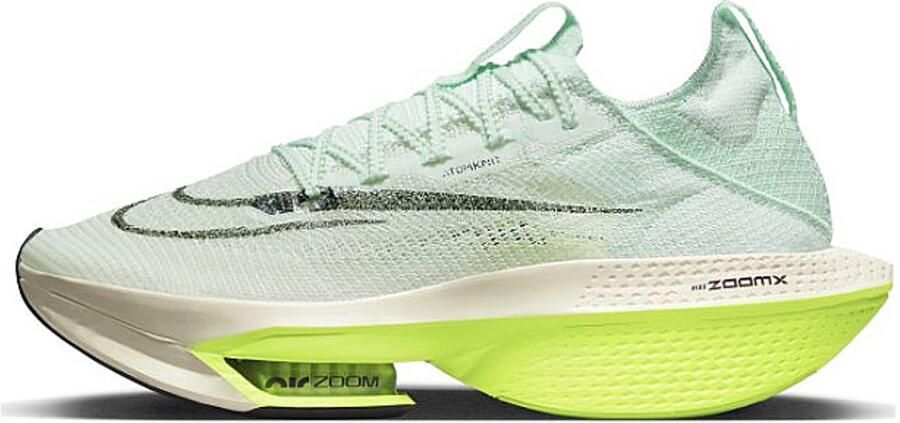 Nike Air Zoom Alphafly NEXT% 2 Wedstrijdschoenen voor (straat) Groen