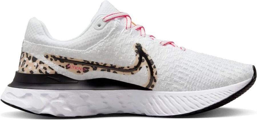 Nike React Infinity Flyknit 3 Hardloopschoenen voor dames(straat) Wit
