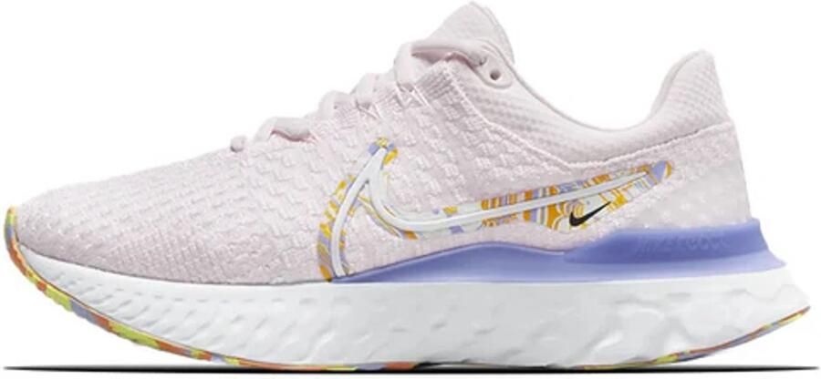 Nike React Infinity Run Flyknit 3 Premium Hardloopschoen voor dames (straat) Roze