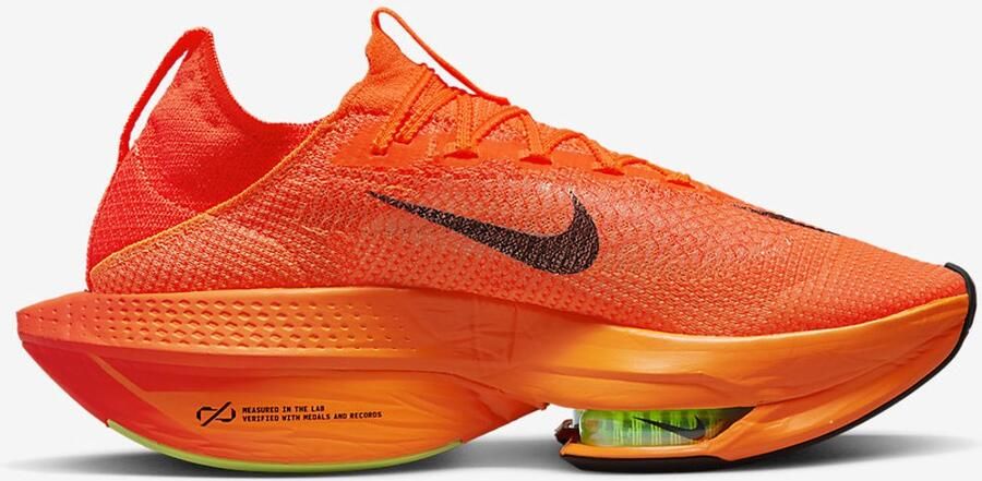 Nike Air Zoom Alphafly NEXT% 2 Wedstrijdschoenen voor (straat) Oranje
