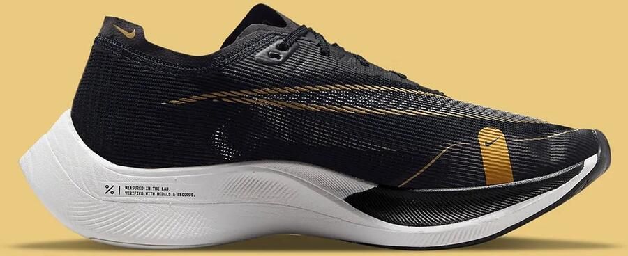 Nike Vaporfly 2 Wedstrijdschoenen voor (straat) Zwart