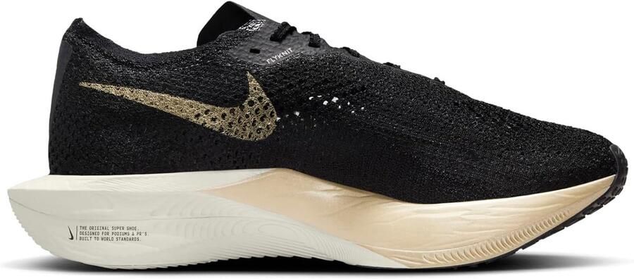 Nike Running ZoomX Vaporfly Next% 3 Black Metallic Gold