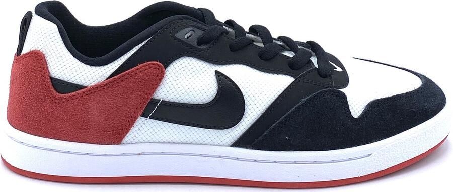 Nike SB Alleyoop (White Black-University Red) Sneakers