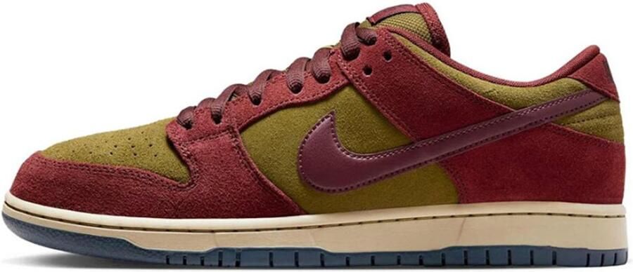 Nike SB Dunk Low Dark Team Red Olive Flak