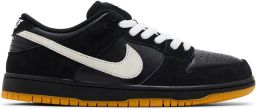Nike Lage Sneakers Dunk Low Pro SB Black White Gum